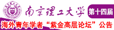 四川美女BB搡南京理工大学第十四届海外青年学者紫金论坛诚邀海内外英才！